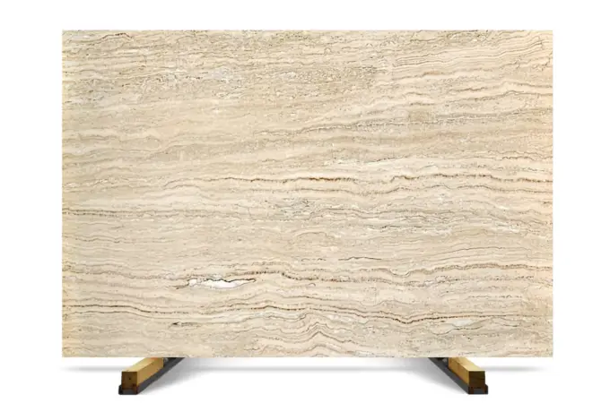 Turkish Light Travertine - Beige Stone Slabs USA