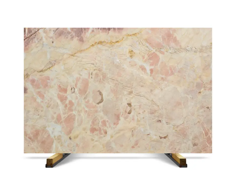 Porto Rosa Marble with Soft Warm Natural Texture