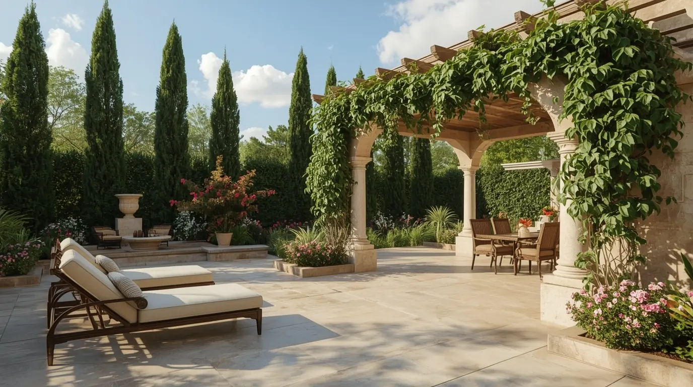 Travertine Tiles from Turkey for Patios & Pools