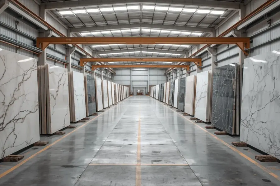 Natural Stone Materials for New Slab Yards